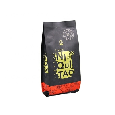250g 500g 1000g Side Gusset Bags With Valve Custom Printed Compostable