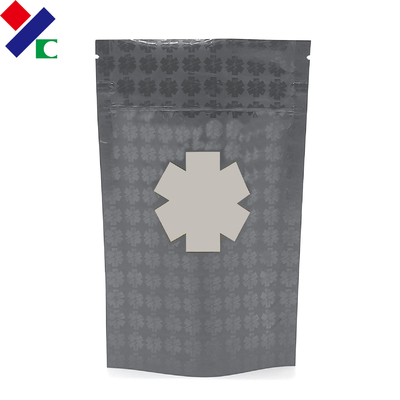 Oxygen Proof  500g Matt Stand Up Zipper Bags With Window