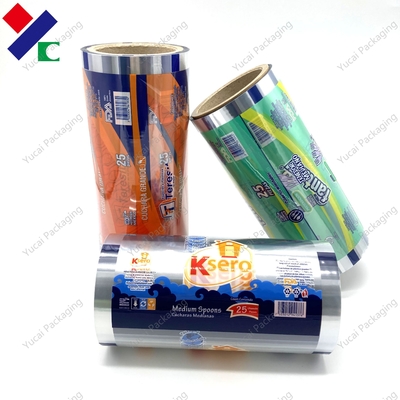 Custom Printed Plastic Laminating Film Heat Sealable Flexible Food Packaging Materials