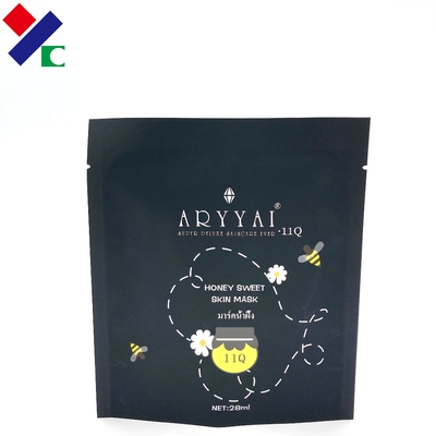 ISO Three Side Seal Pouch Mylar Aluminum Foil Face Mask Packaging Bags
